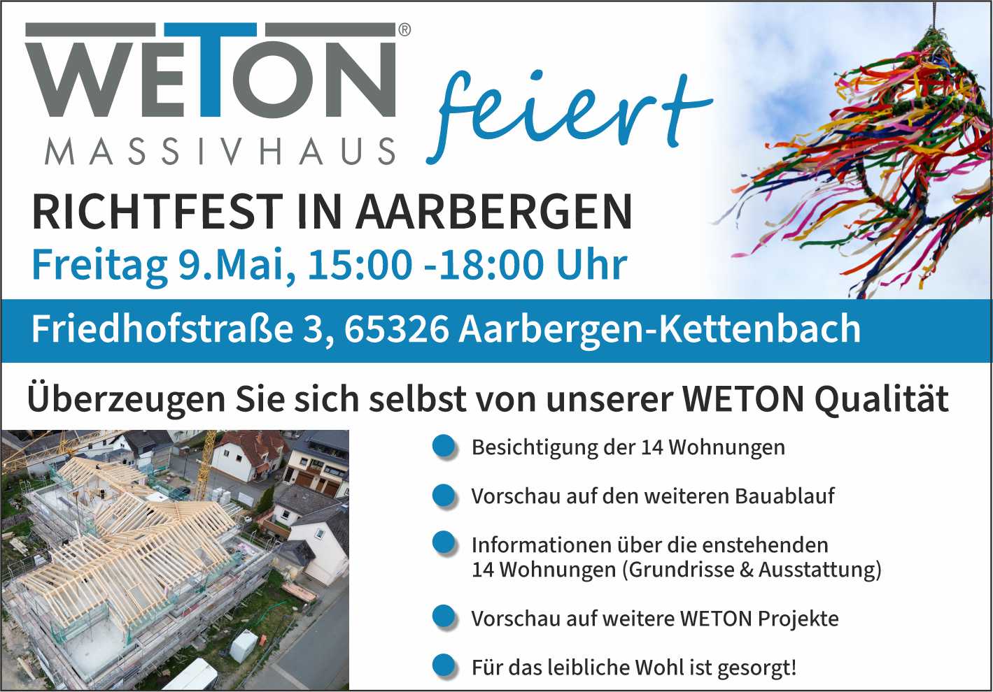 Richtfest Aarbergen